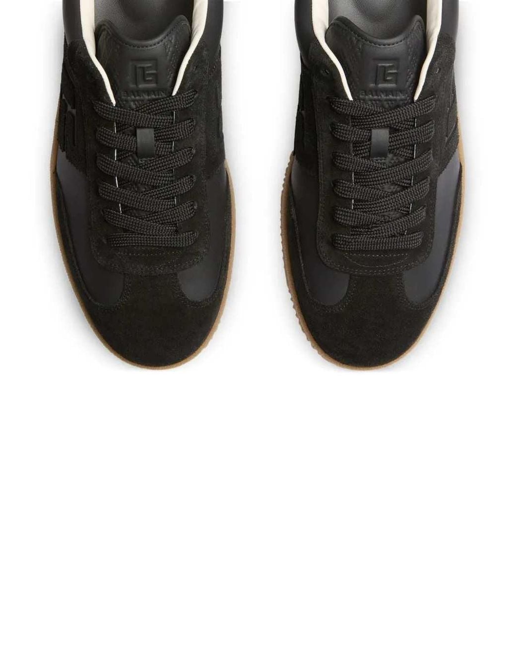Balmain Black Swan Sneakers for men