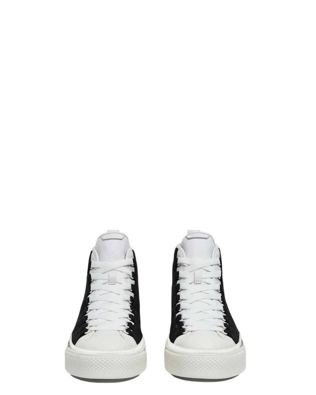 Amiri White Ma Court Hi Sneakers for men