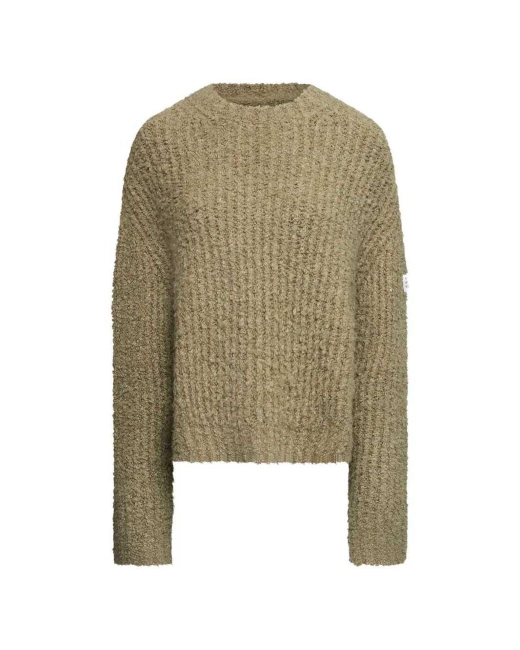 MM6 by Maison Margiela Green Crew-Neck Sweater