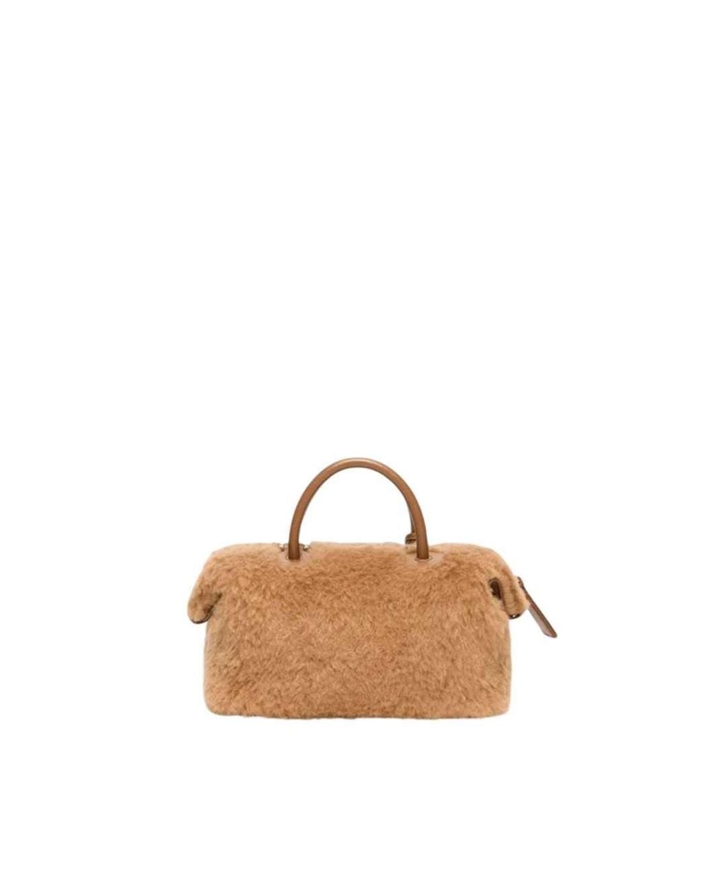 Max Mara Brown Teddy Tote Bag