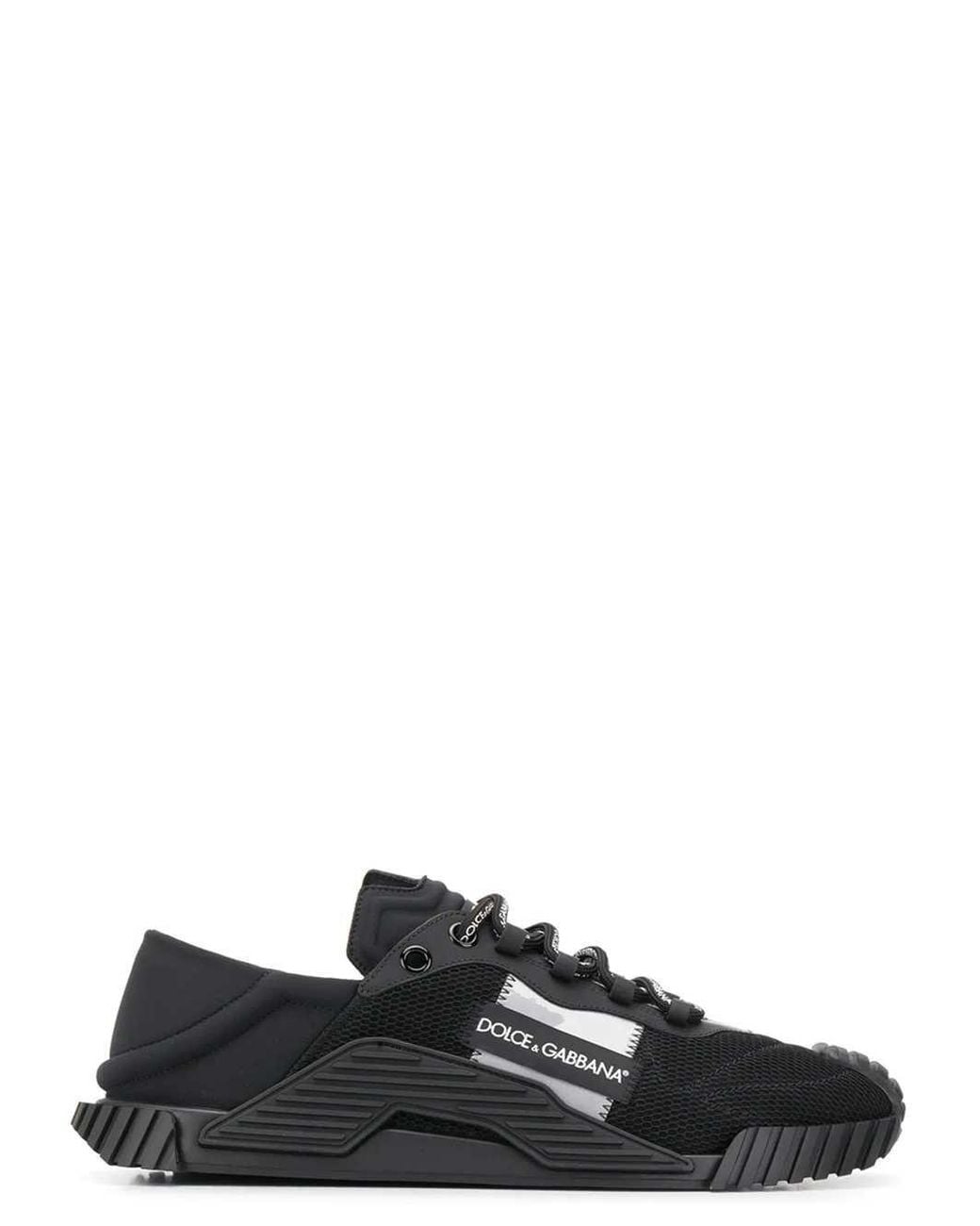 Dolce & Gabbana Black Ns1 Slip-On Sneakers for men