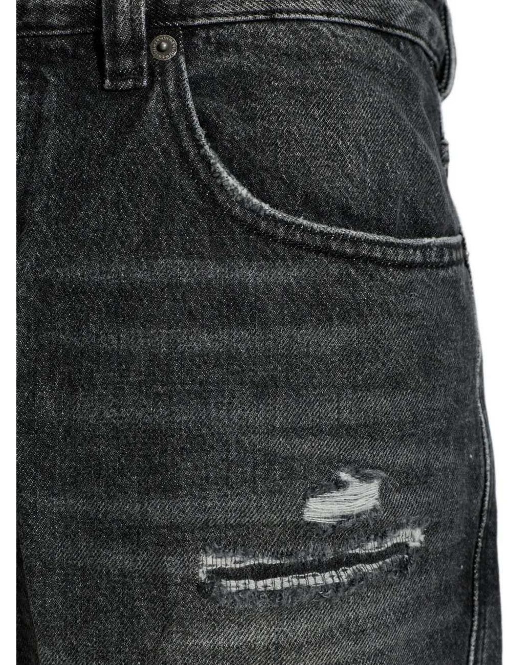 DIESEL Black D-Macs Distressed-Effect Jeans 2024 for men