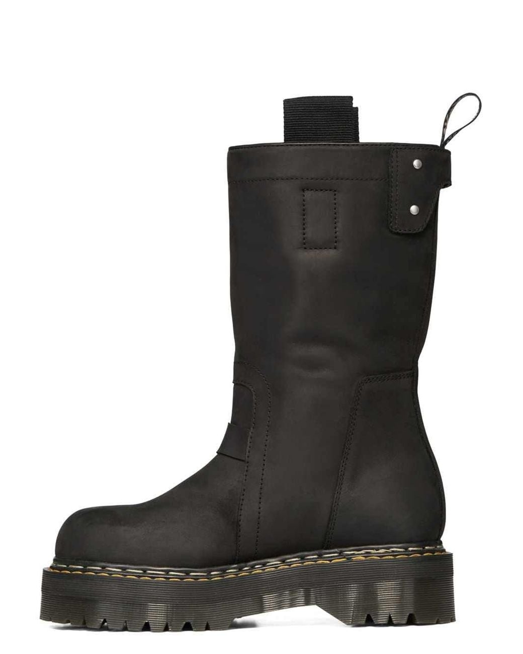 Dr. Martens Black Fw26 Quad Sole Pull