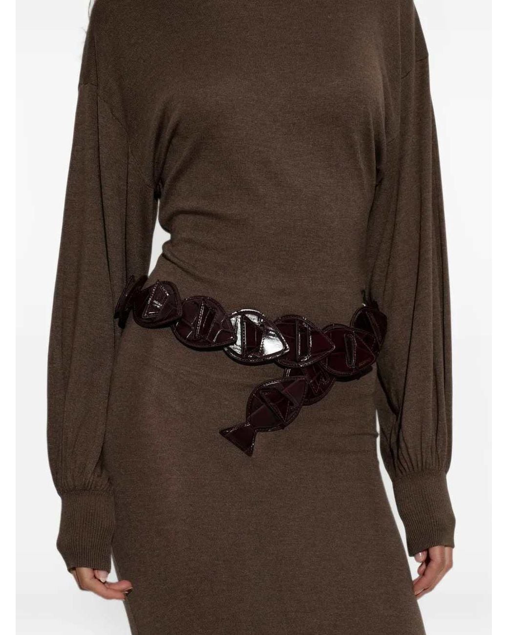 Jacquemus White Poisson Belt