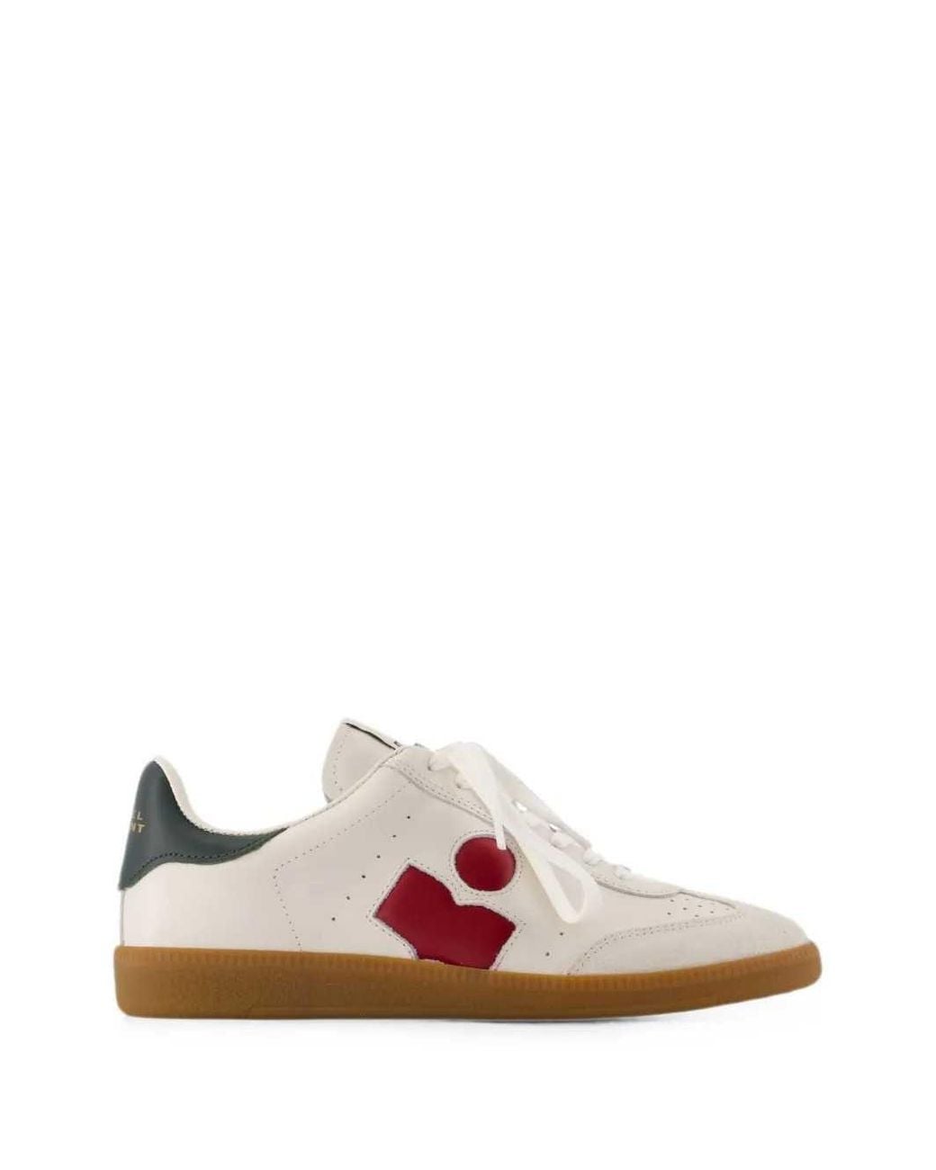 Isabel Marant Pink Bryce Sneakers With Suede Inserts