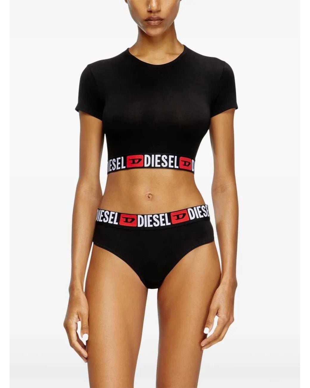 DIESEL Black Irma-D-Core T-Shirt