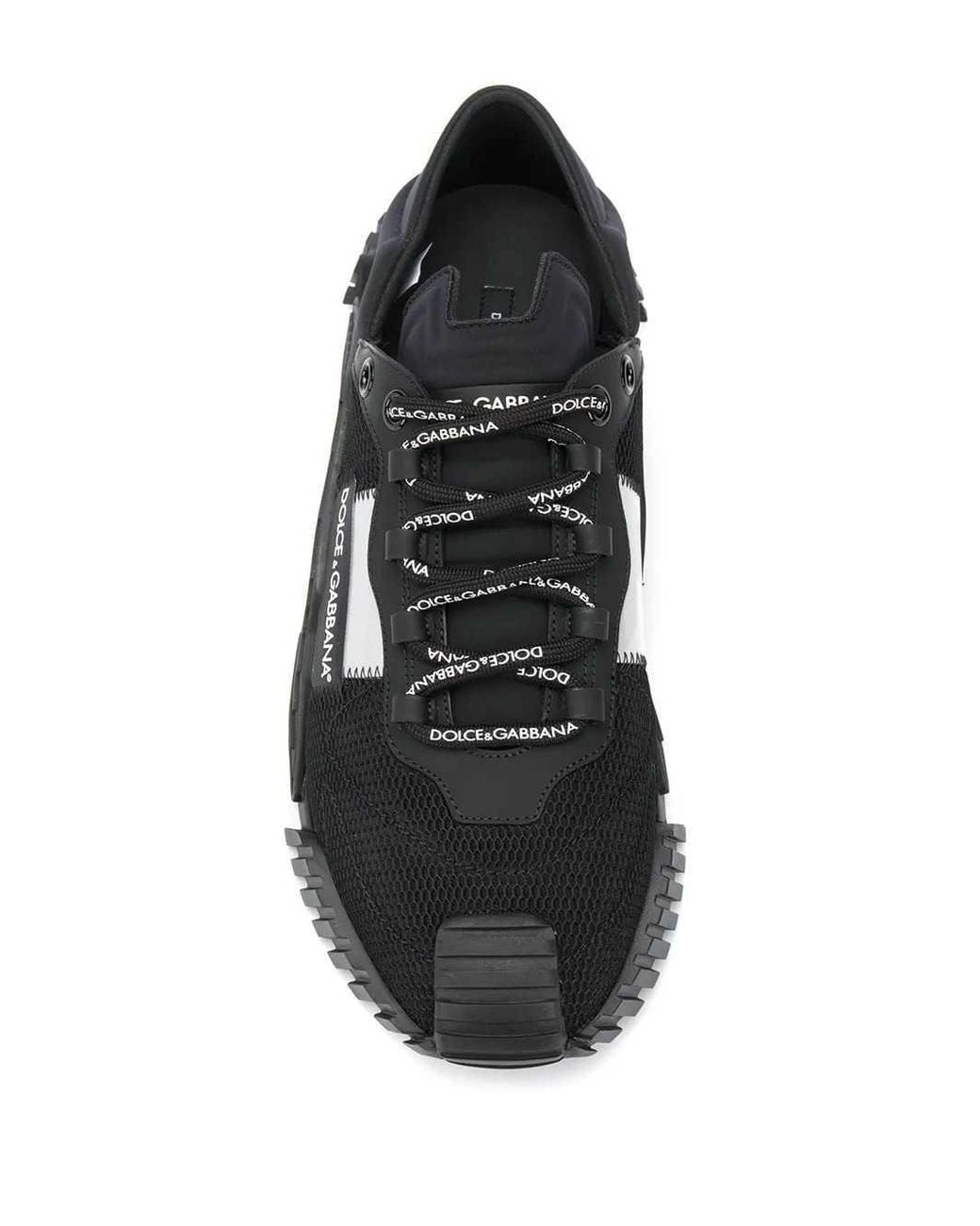 Dolce & Gabbana Black Ns1 Slip-On Sneakers for men
