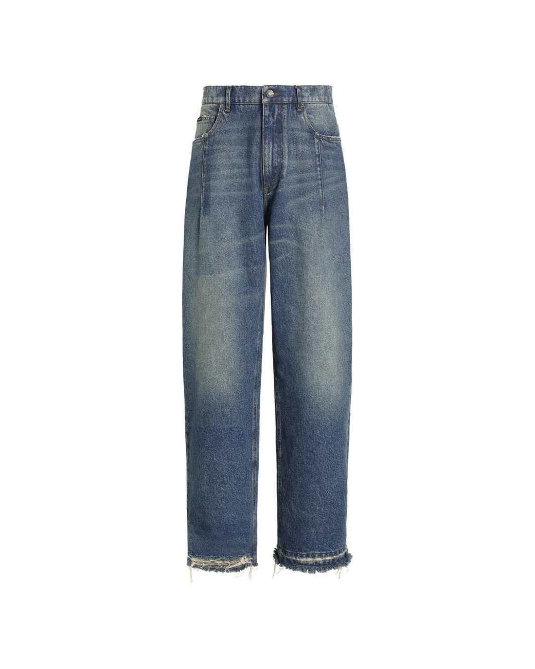 Dolce & Gabbana Blue Dolce & Gabbana Denim Trousers for men