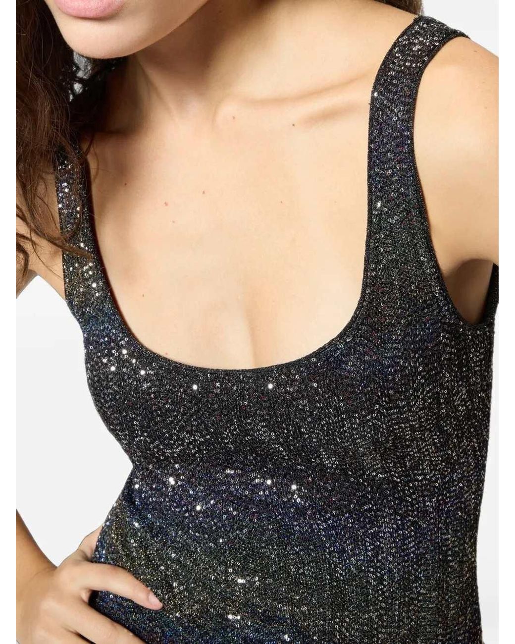 Missoni Black Sequin Mini Dress