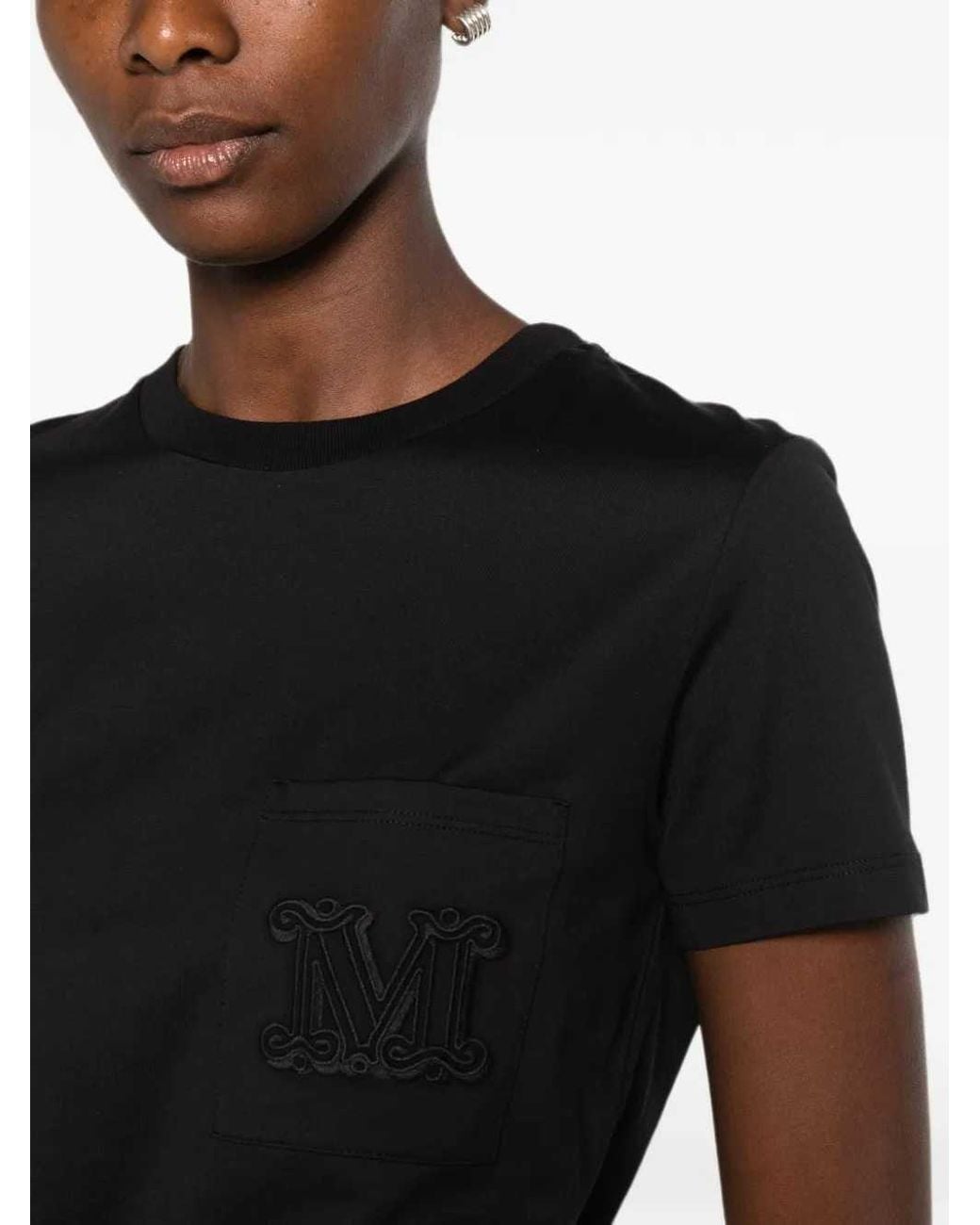 Max Mara Black Papaia T-Shirt