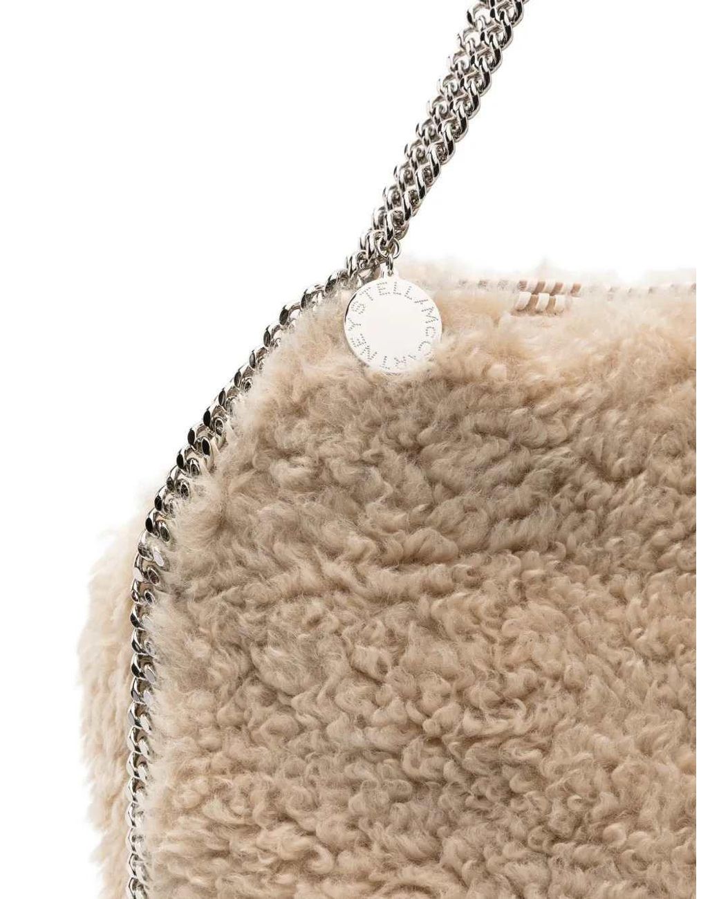 Stella McCartney Natural Falabella Chain Tote Bag