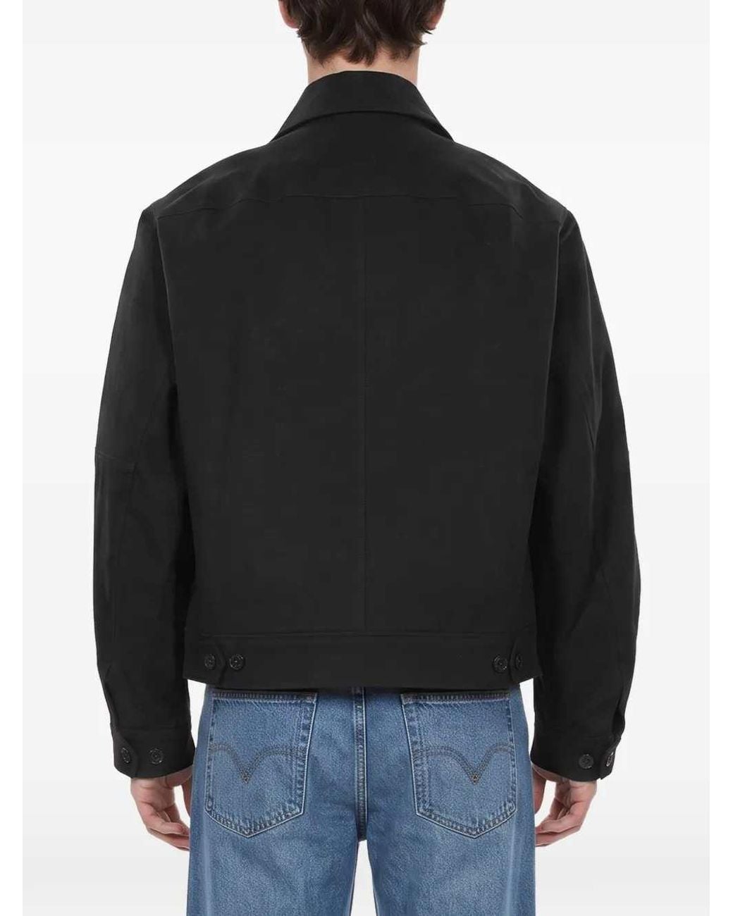Dries Van Noten Black Vince 4106 M.W. Jacket for men