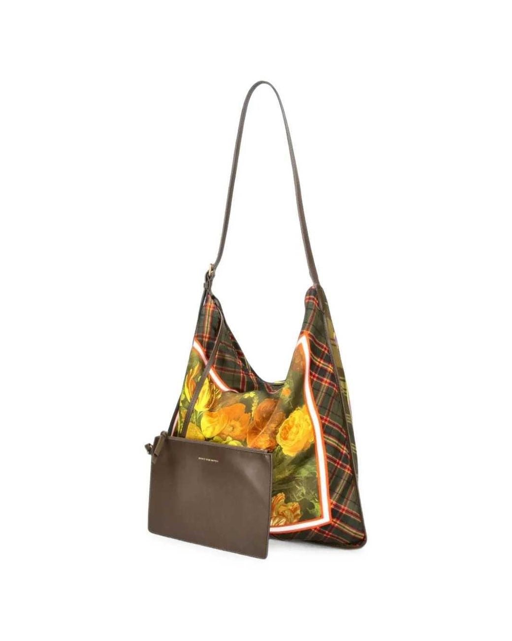Dries Van Noten Yellow Bw262-Scarf217-4184 W.L. Bag Yel