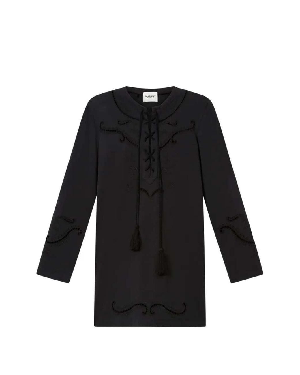 Isabel Marant Black Elka Dress