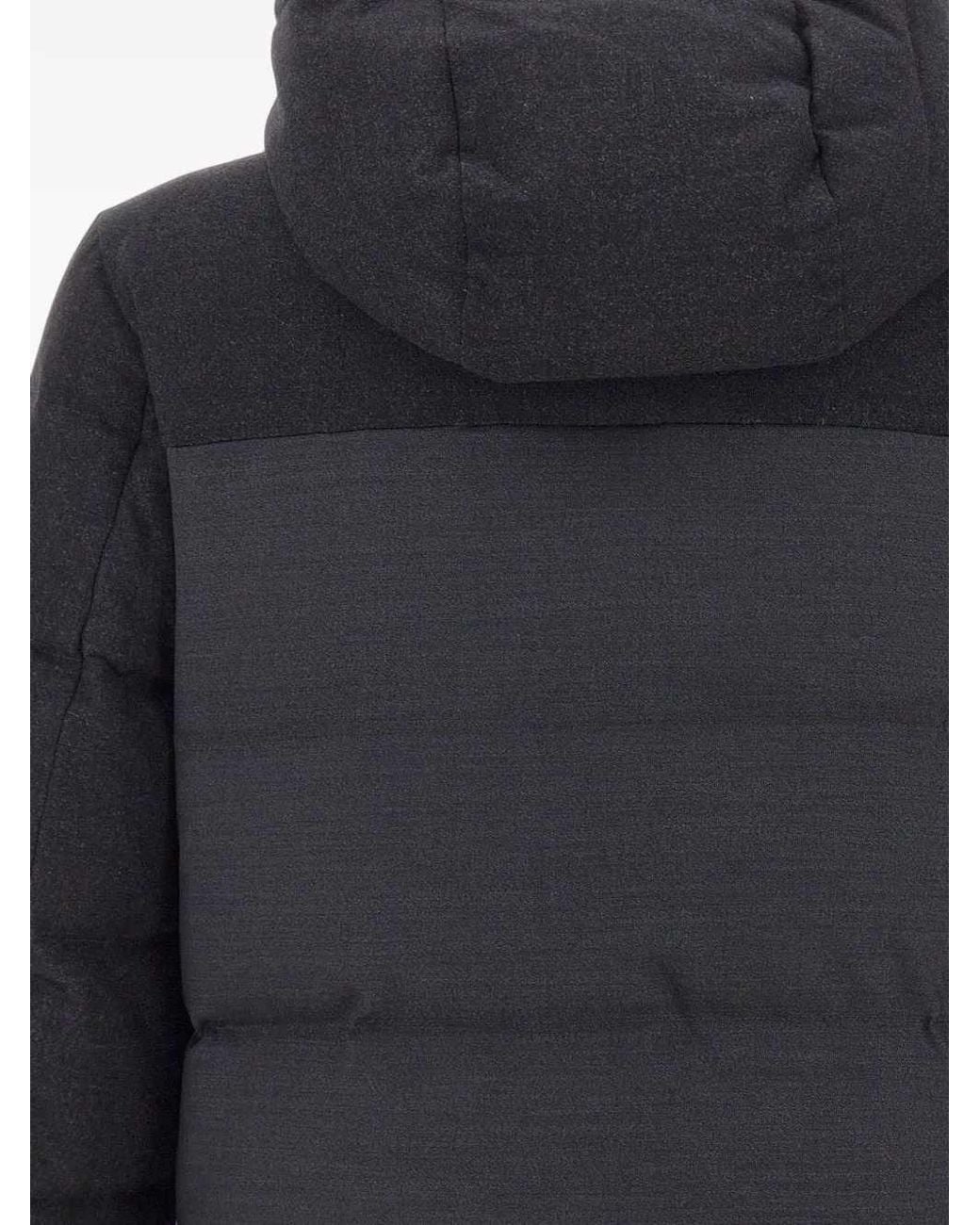 Montecore Blue Down-Filled Puffer Jacket for men
