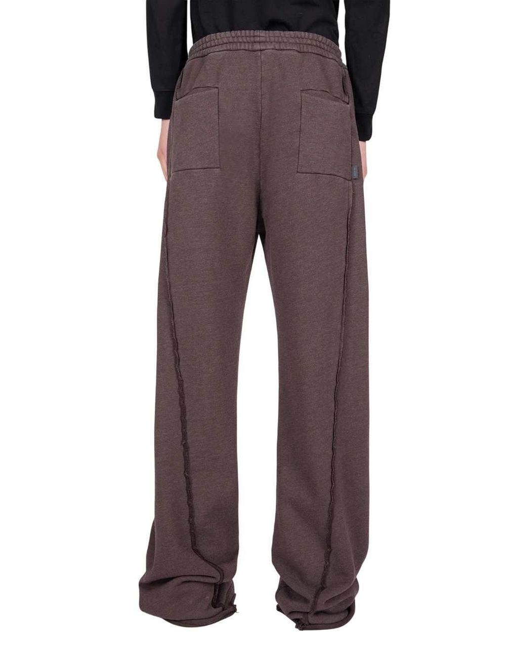 Haikure Brown Mike Sweatpants Dark for men