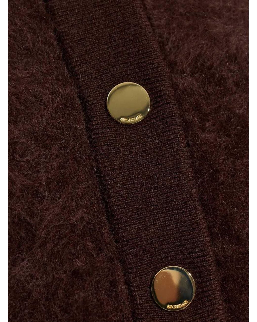 Sportmax Brown Galli Cashmere Cardigan