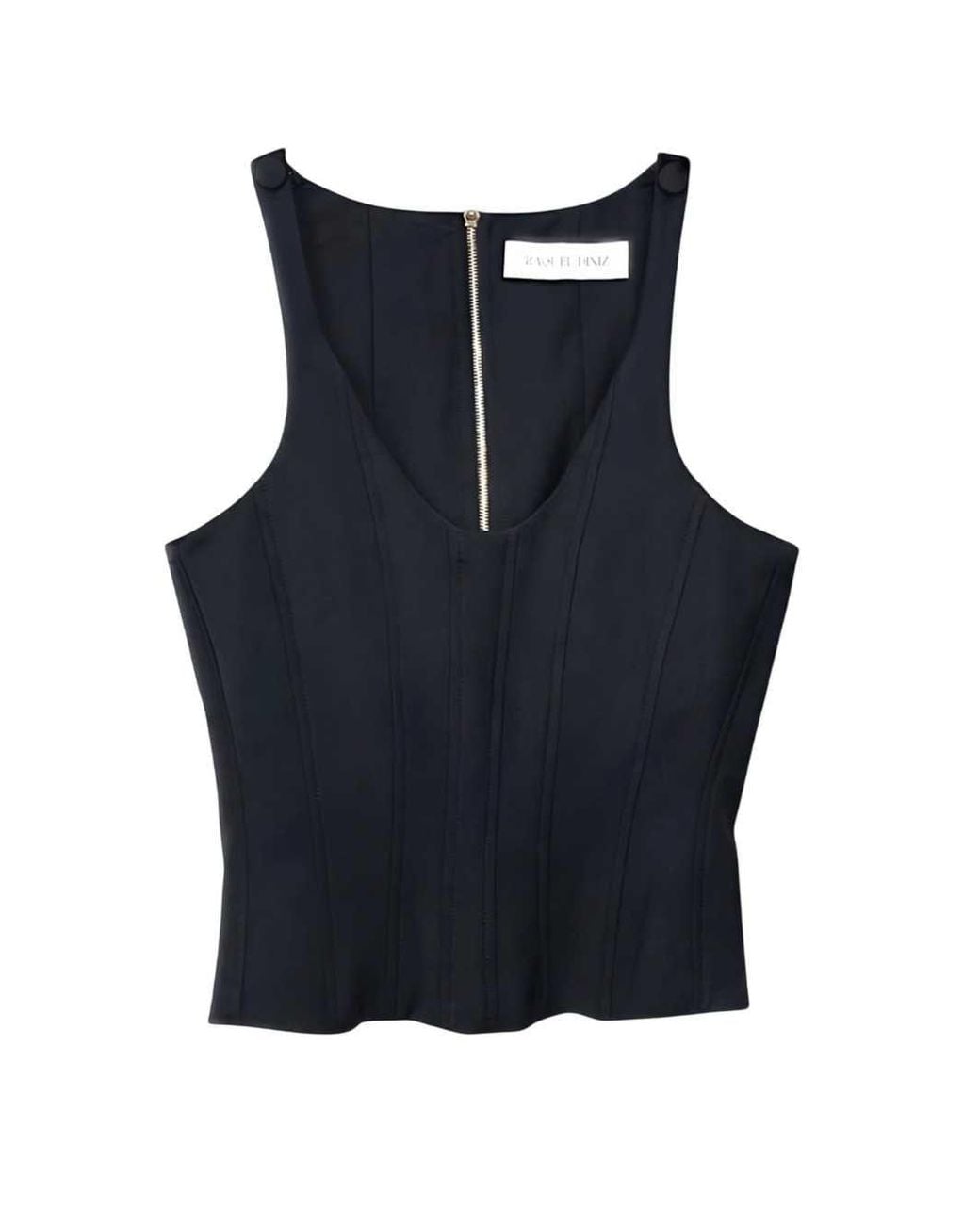 Raquel Diniz Blue Elena Tank Top