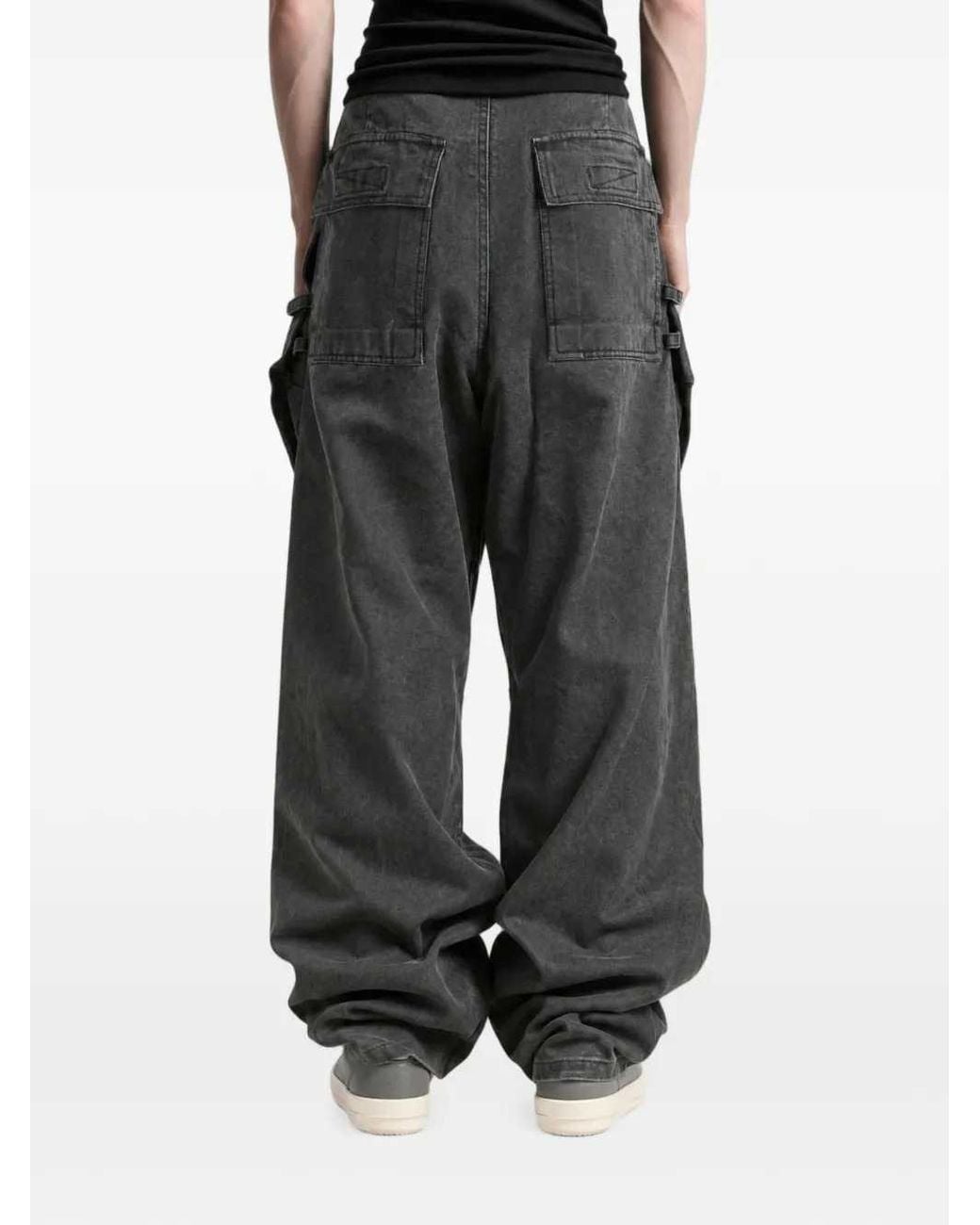 Rick Owens Gray Trousers for men