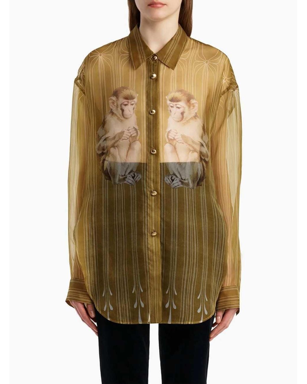 Khaite Metallic Goya Top