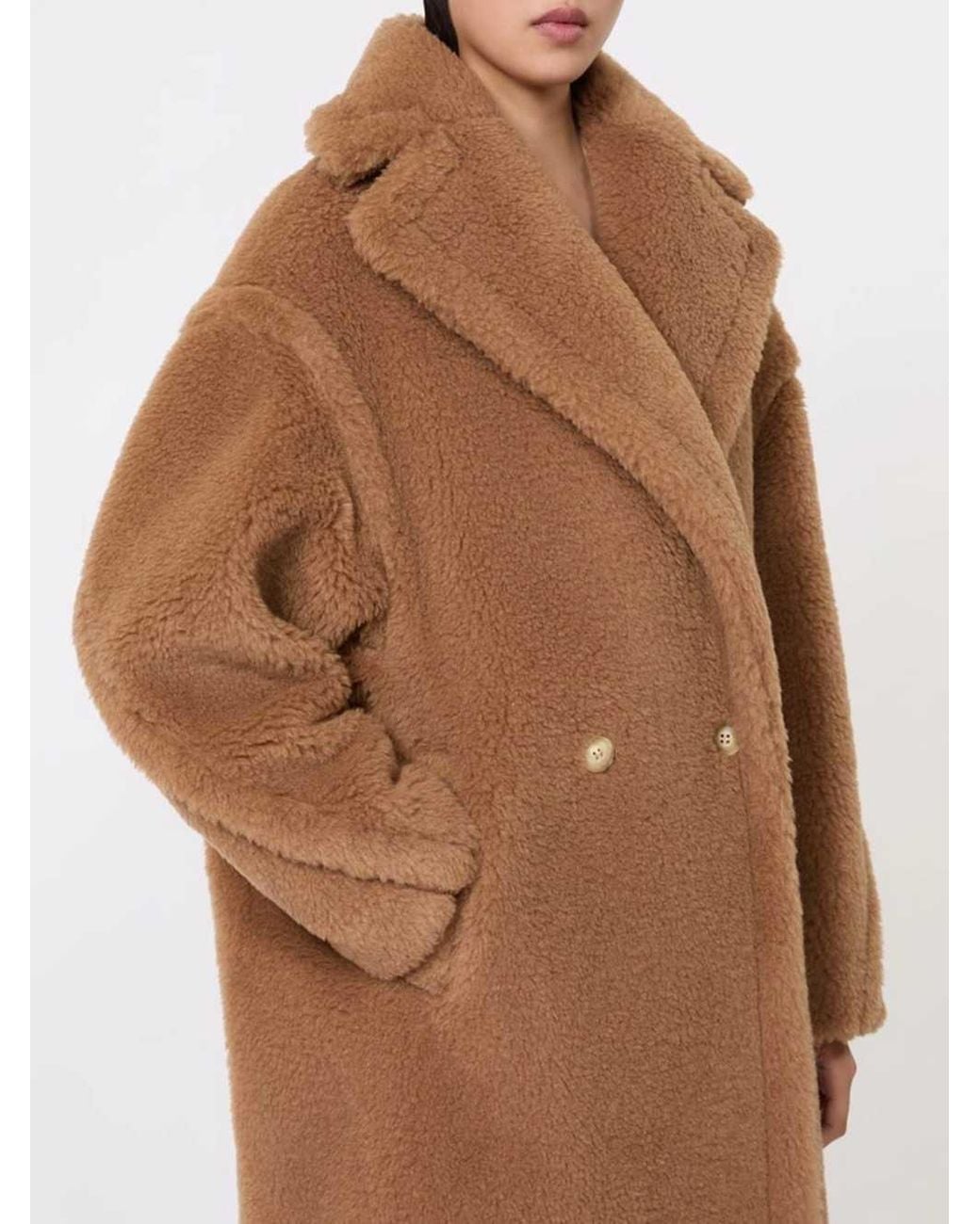 Max Mara Brown Teddy Bear Icon Coat