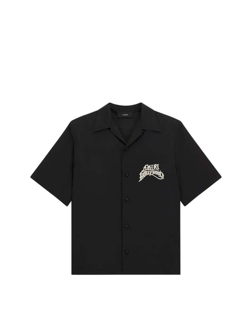 Amiri Black Hollywood Camping T-Shirt for men