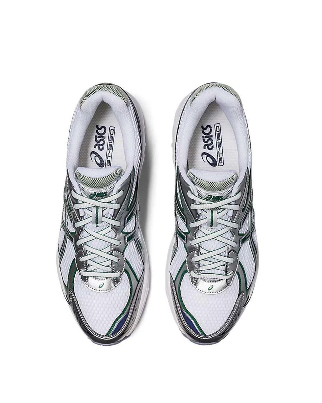 Asics White Sneakers With Insert Design