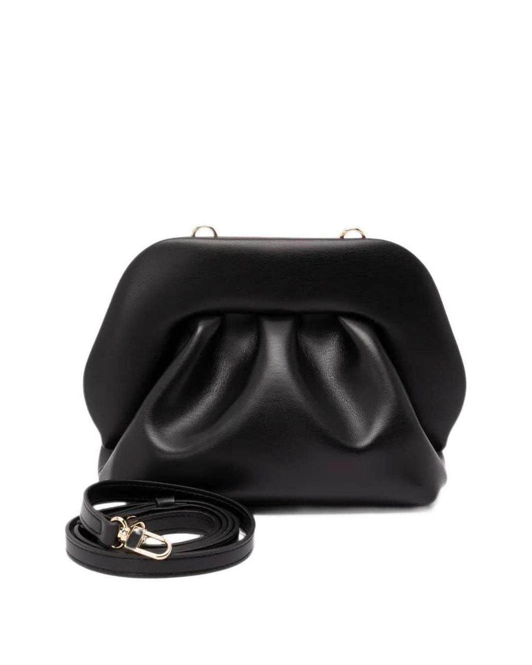 THEMOIRÈ Black Small Bios Vegan Fabric Clutch