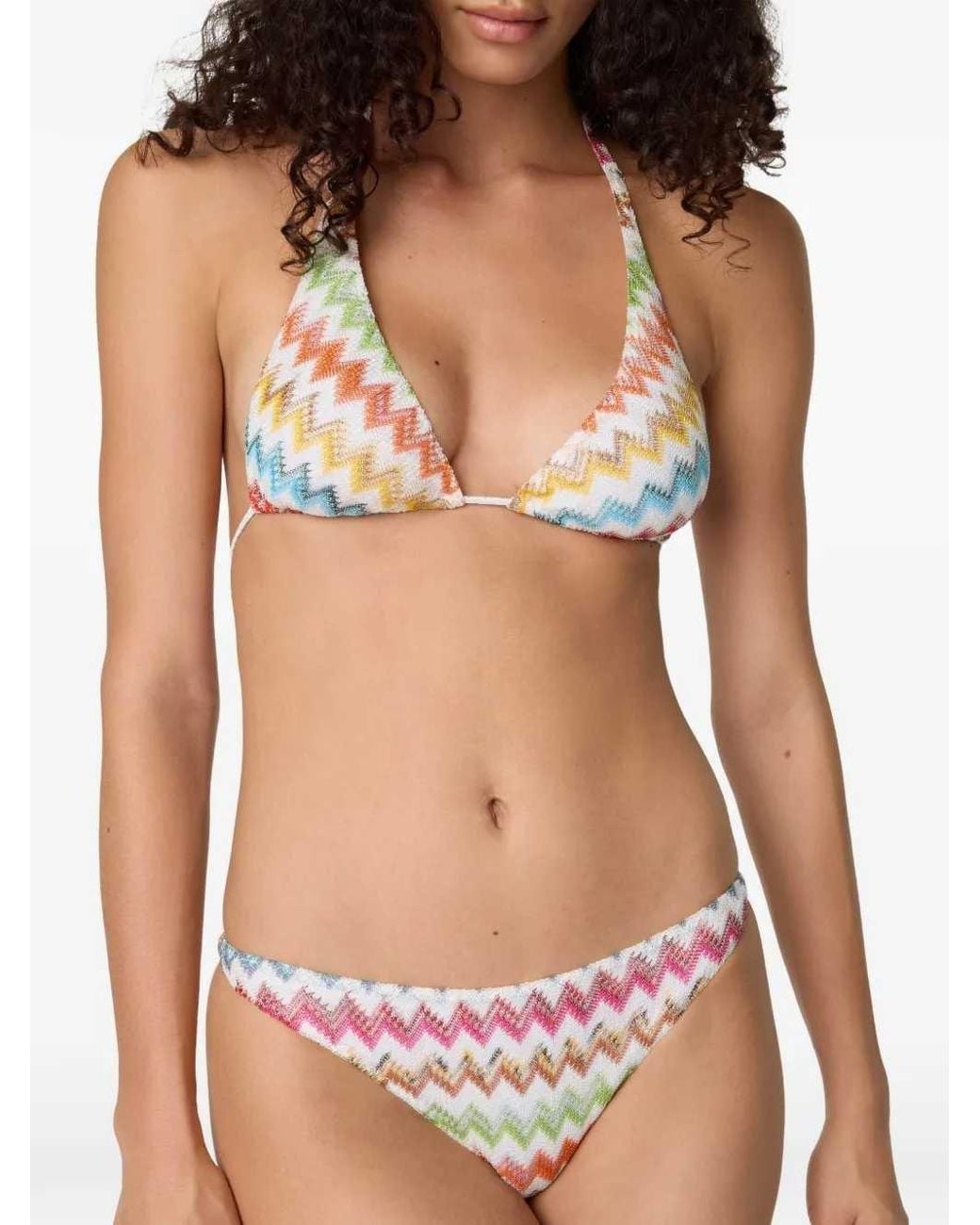 Missoni White Chevron Bikini