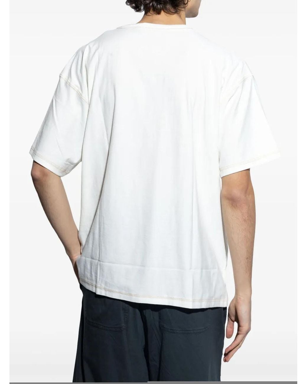 DIESEL White T-Shirts And Polos for men