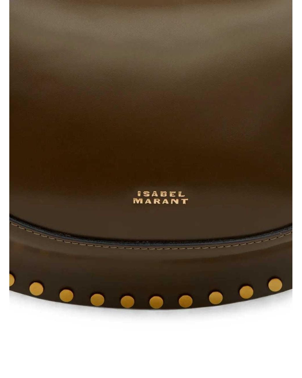 Isabel Marant Brown Oskan Moon Bag