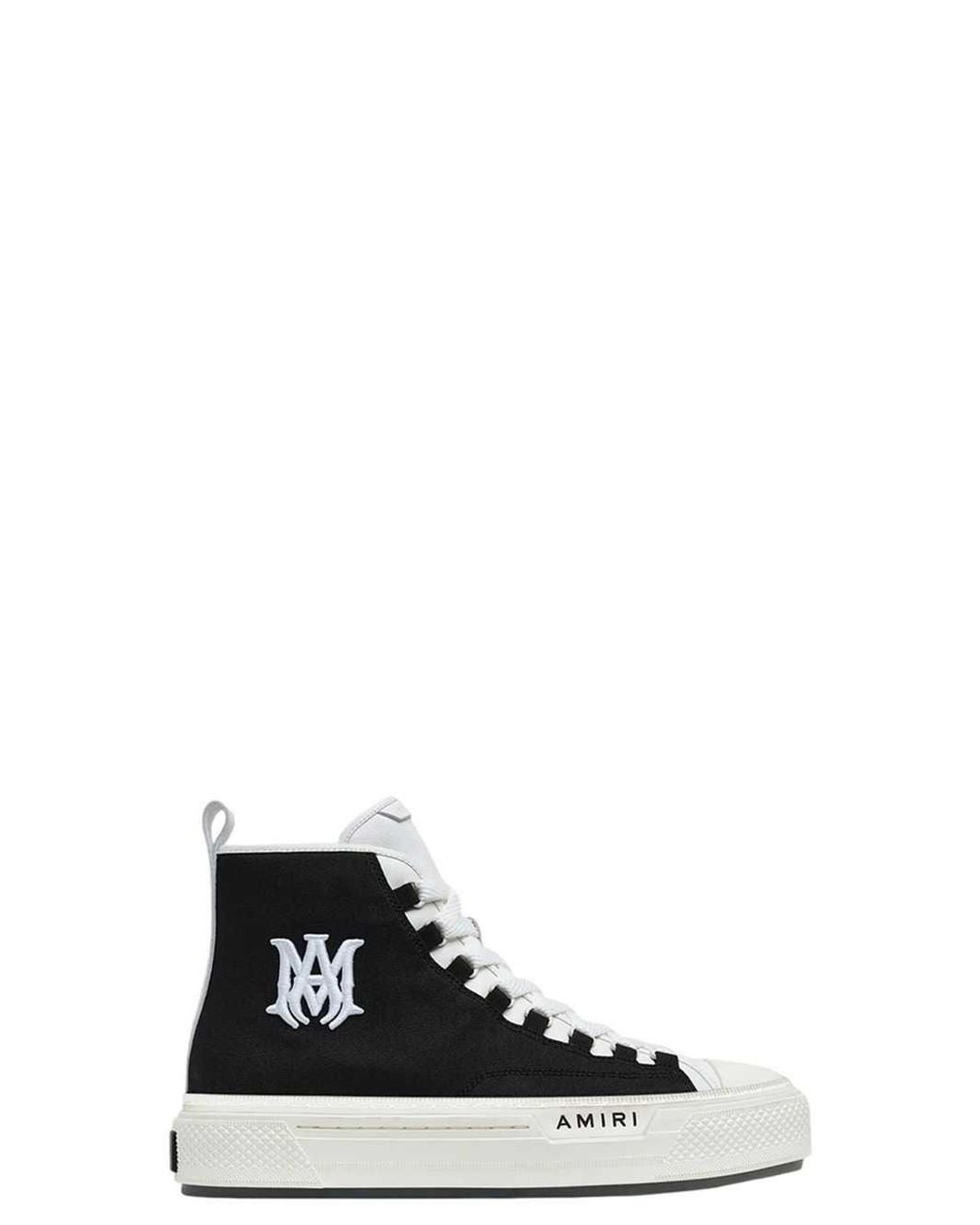 Amiri White Ma Court Hi Sneakers for men