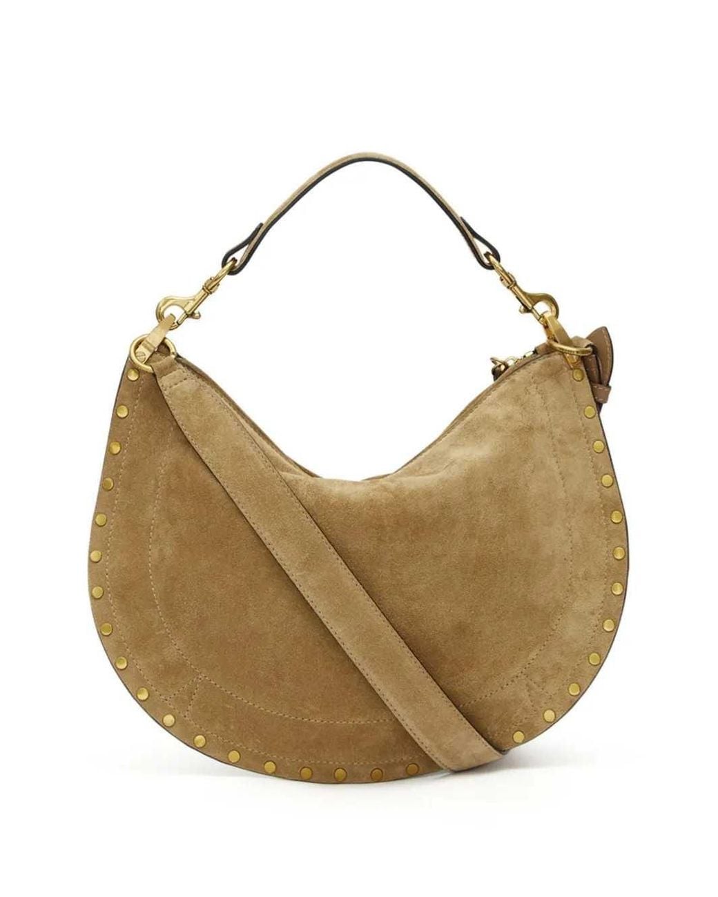 Isabel Marant White Oskan Soft Zip Bag