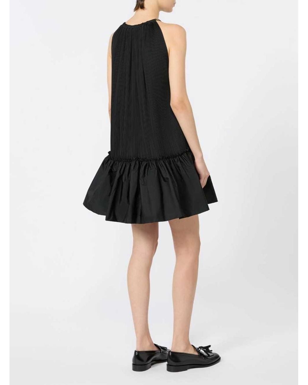 Max Mara Black Short Sleeveless Dress