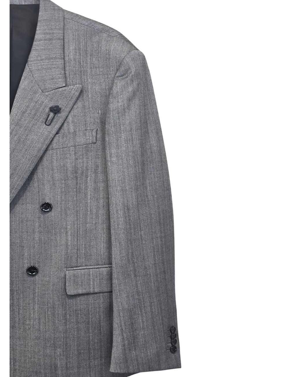 Lardini Gray Feeling Jacket for men