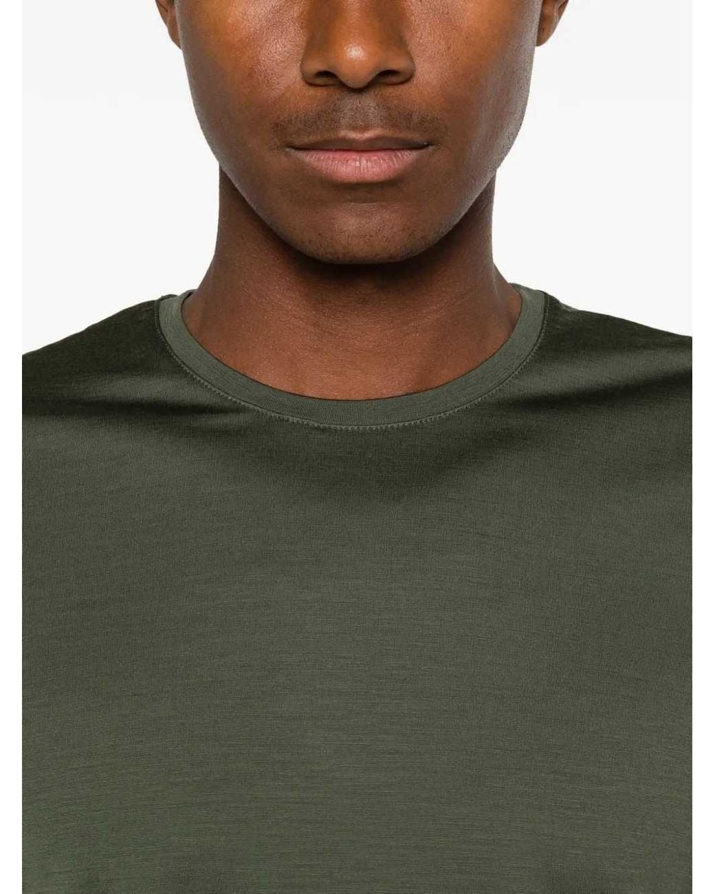 Montecore Green Crew Neck T-Shirt for men