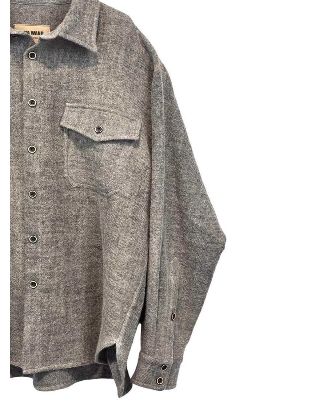 Camicia Giacca Tavis di Uma Wang in Gray da Uomo