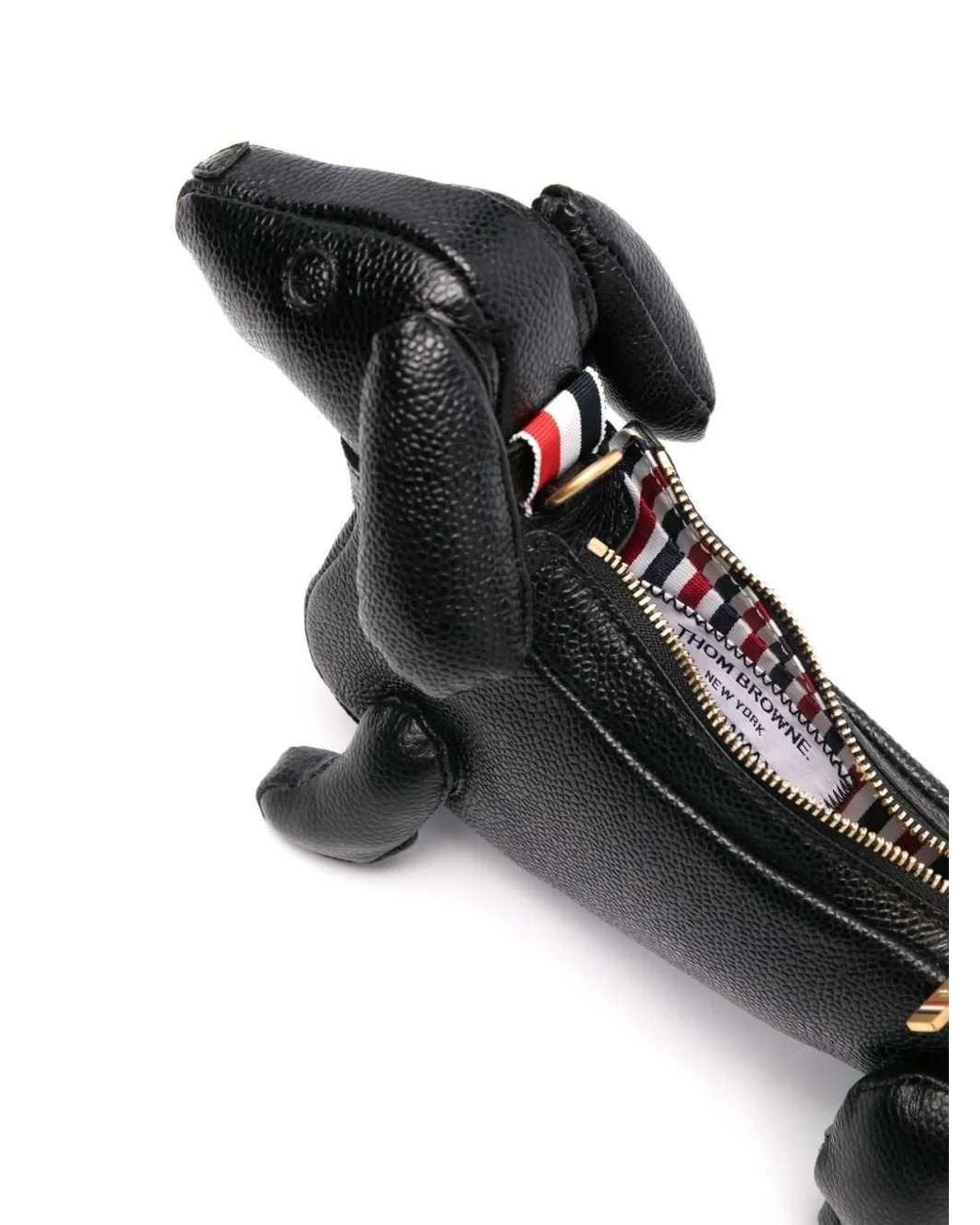 Thom Browne Black Hector Mini Crossbody Bag