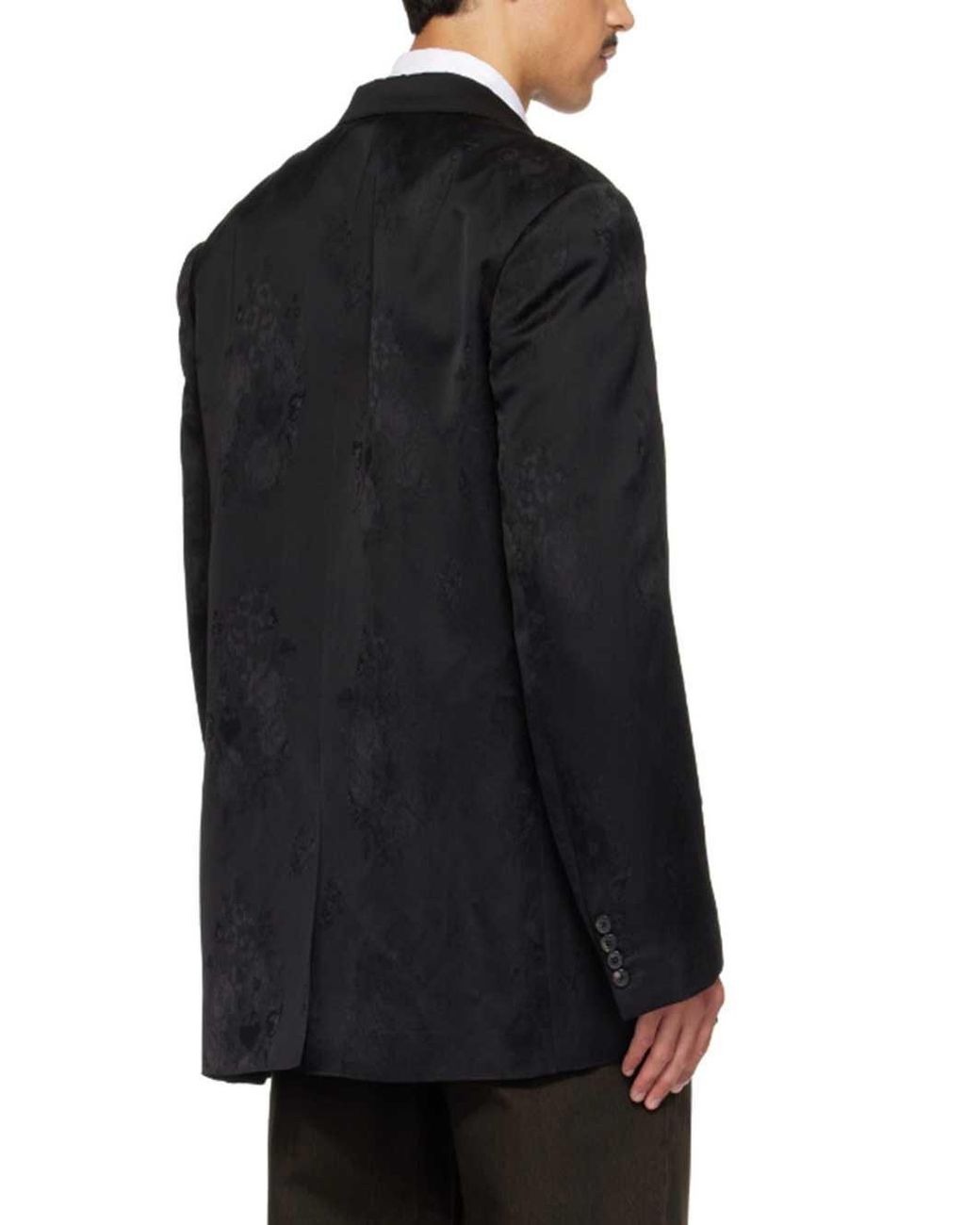 Dries Van Noten Blue Bosier 4352 M.W. Jacket for men