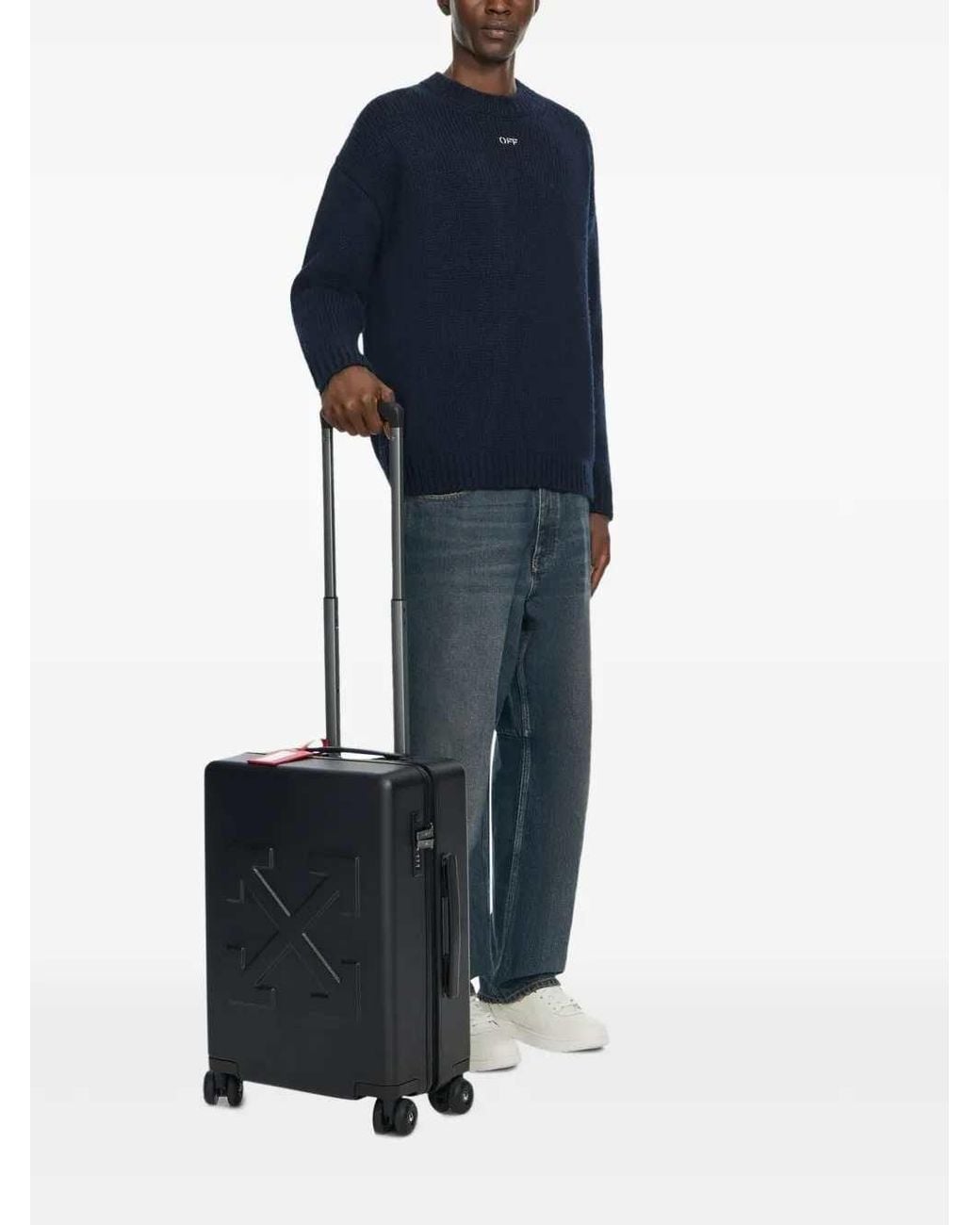 Off-White c/o Virgil Abloh Black Arrow Hard-Shell Suitcase for men