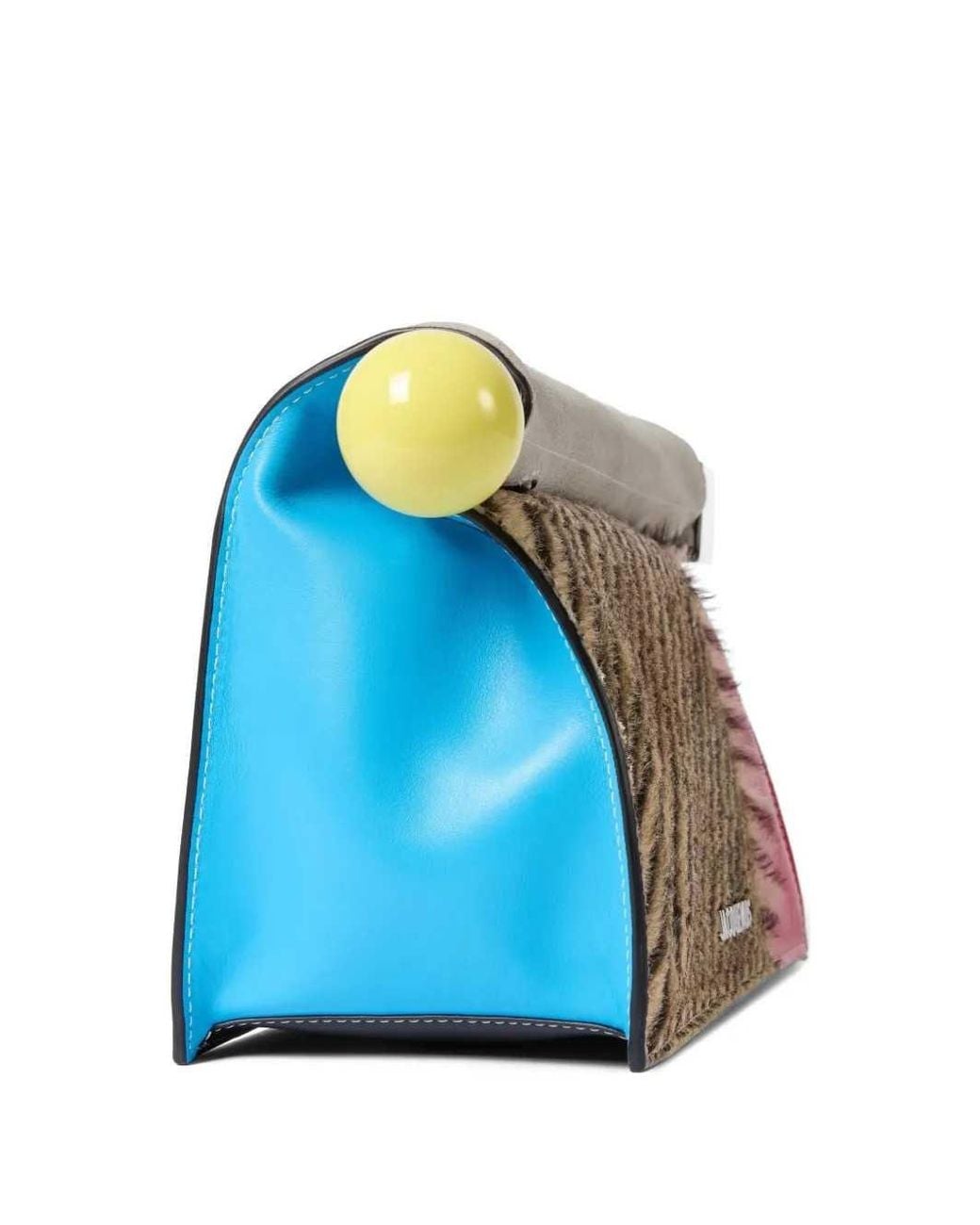 Jacquemus White The Rond Carré Clutch