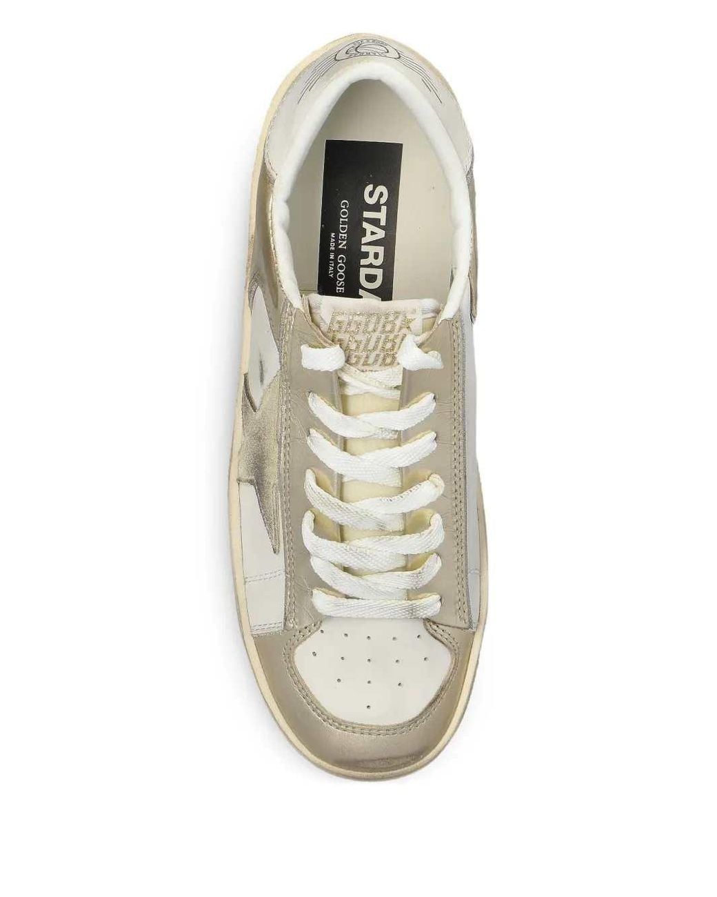 Golden Goose Deluxe Brand Metallic Leather Sneakers