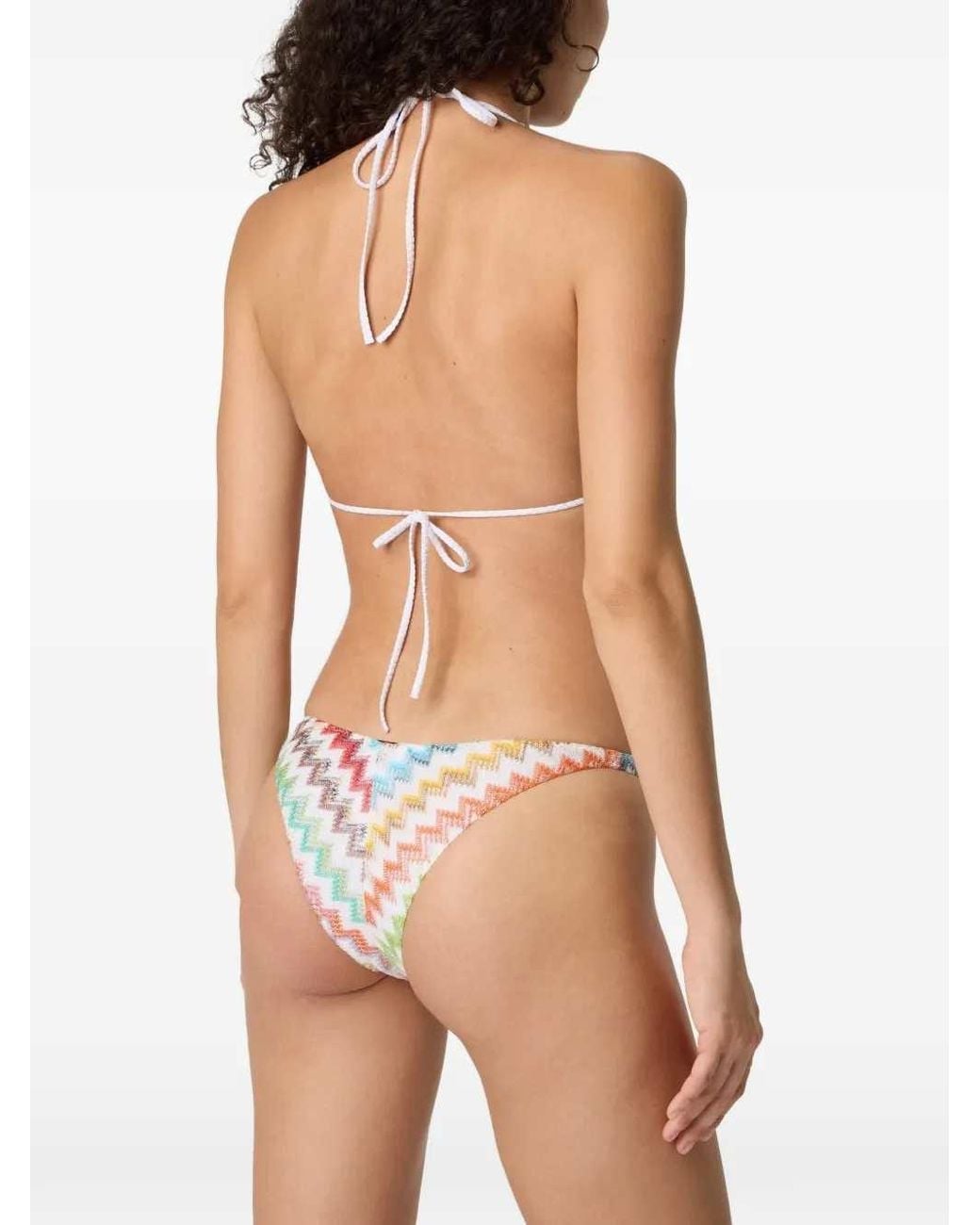 Missoni White Chevron Bikini
