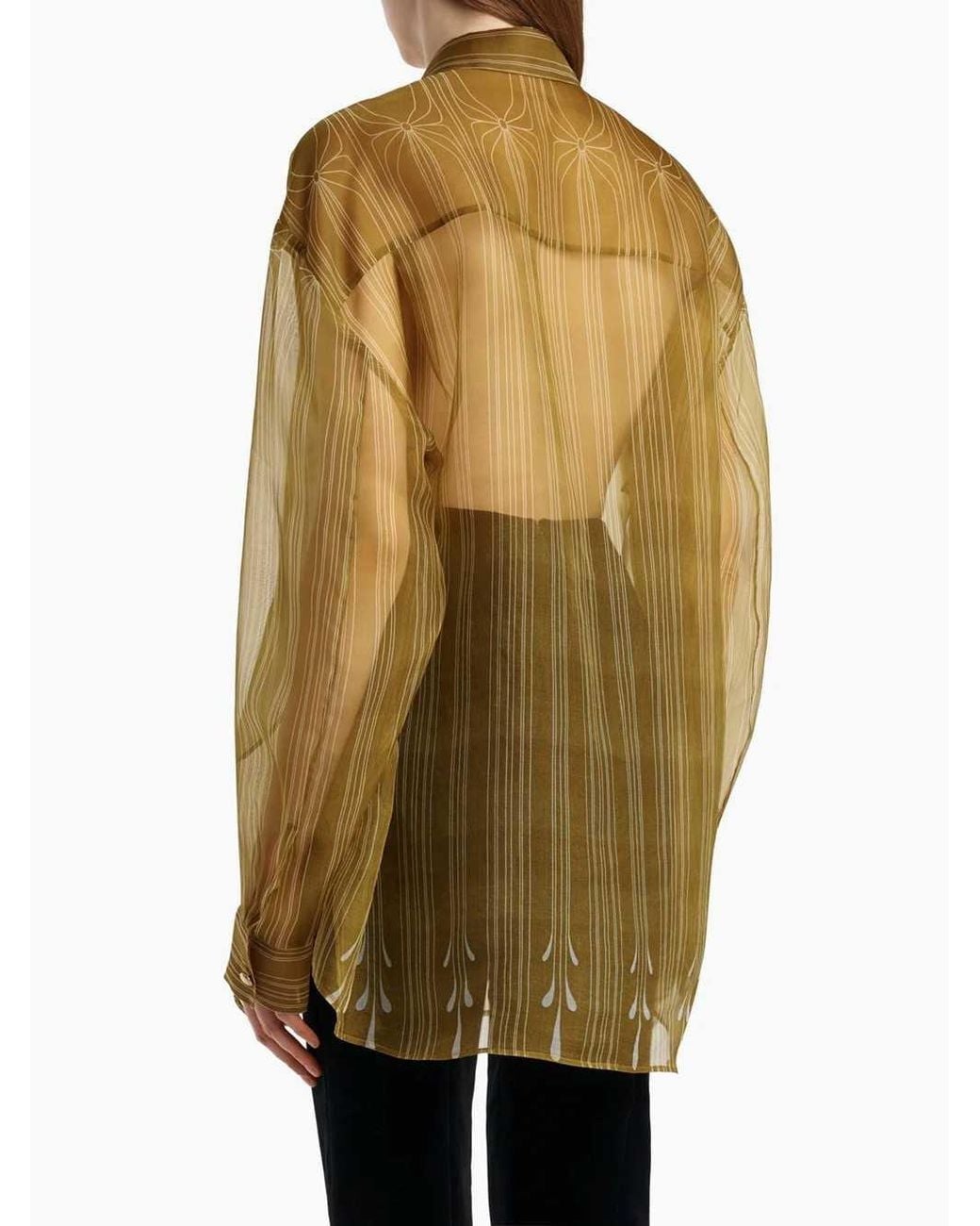 Khaite Metallic Goya Top