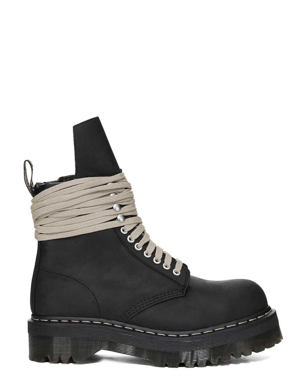 Dr. Martens Black Fw26 Quad Sole Steel for men