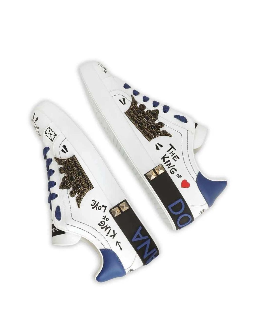 Dolce & Gabbana Blue Portofino Sneakers for men