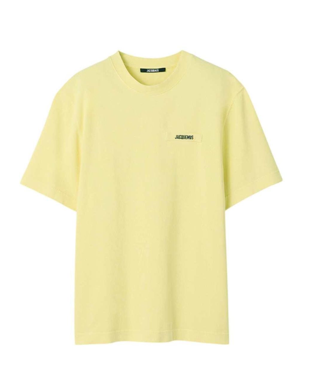 Jacquemus Yellow Grosgrain T-Shirt for men