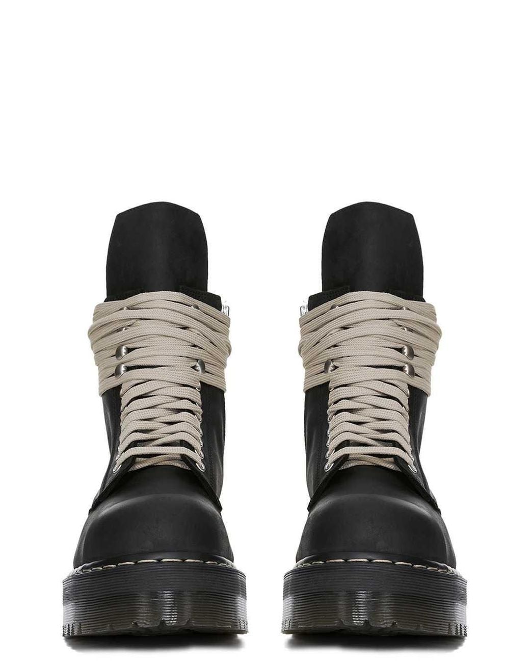 Dr. Martens Black Fw26 Quad Sole Steel for men