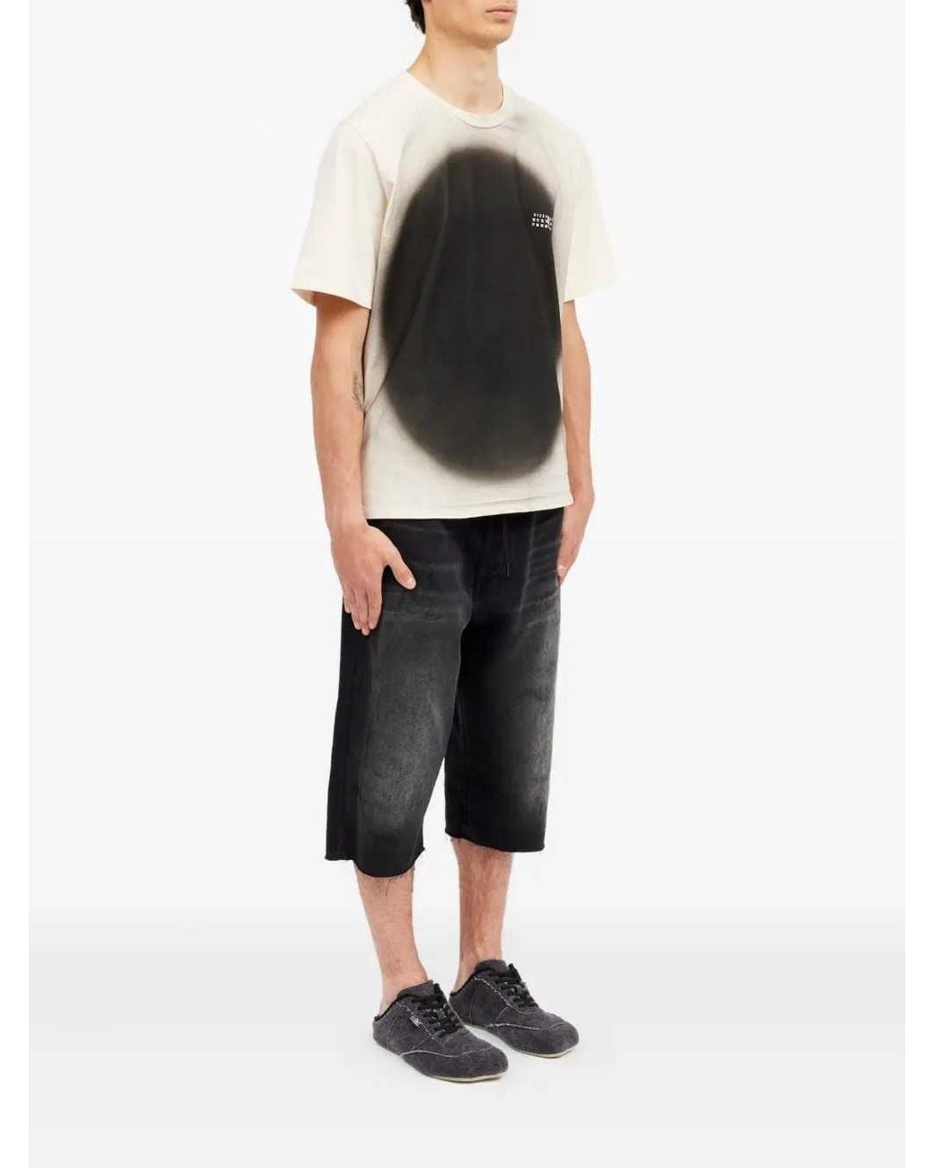 MM6 by Maison Margiela Multicolor Crew-Neck T-Shirt for men