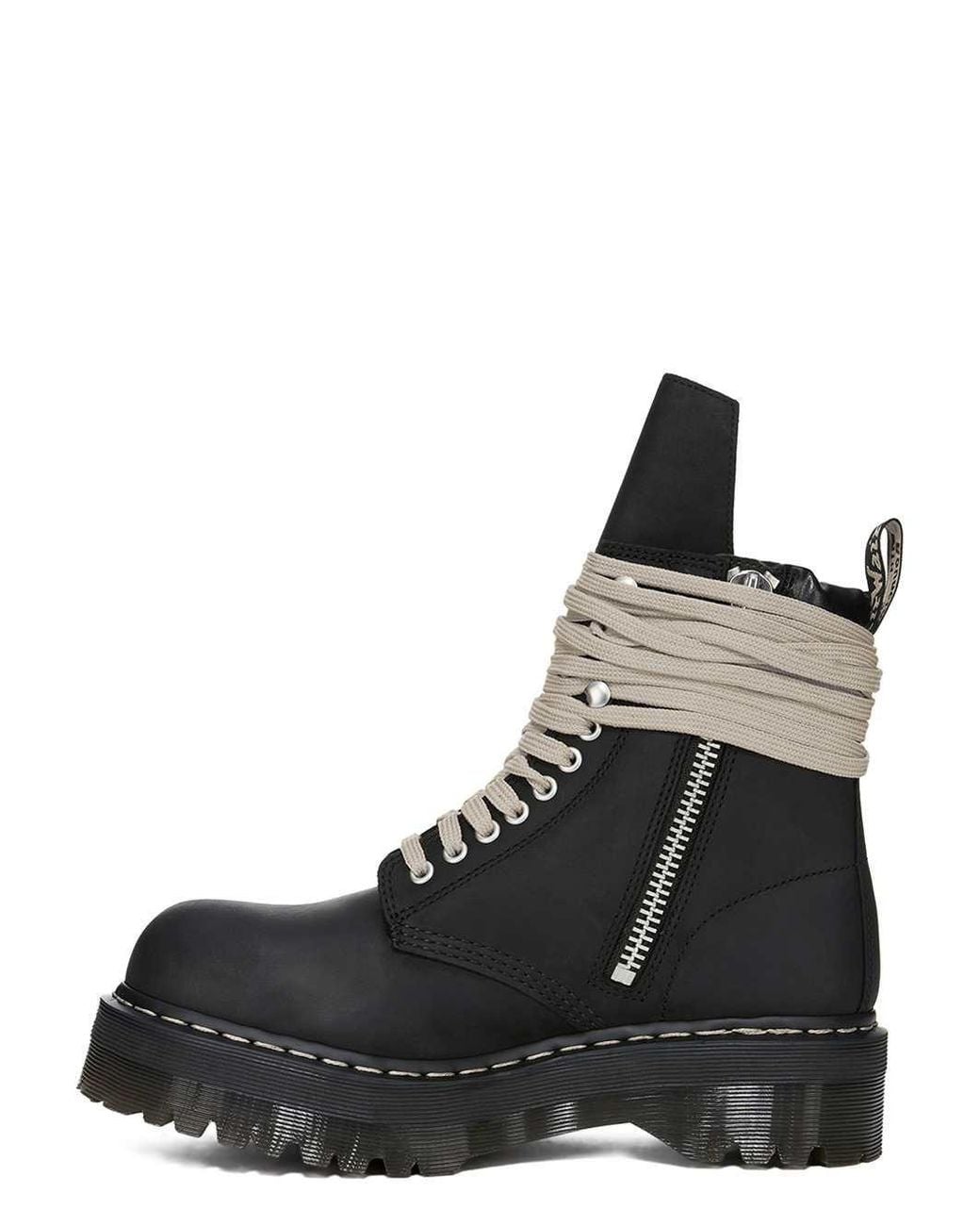 Dr. Martens Black Fw26 Quad Sole Steel for men